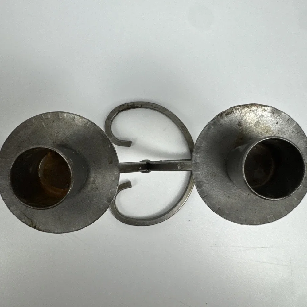 Vtg 80s Dalagruppen Sweden Wrought Iron 4 Taper Candle‎ Holder Scandinavian